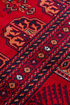 Eko Halı Herat Afgan Halı Viscon HER 03 Red