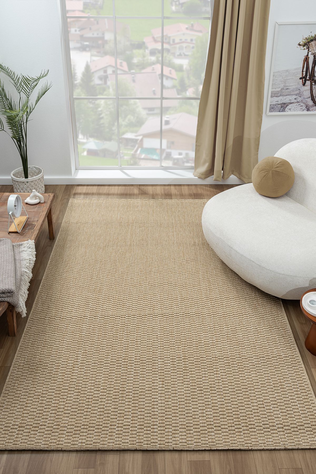 Koza Halı Sahara Özel Ebat Kesme Halı B3795C