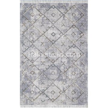 Gümüşsuyu Halı Deco Joyful 11192 Gri Kilim