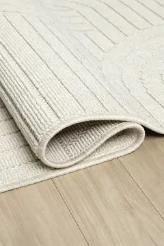 Seyran Halı Loopy Bukle Halı 623 Krem