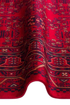 Eko Halı Herat Afgan Halı Viscon HER 04 Red