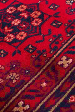Eko Halı Herat Afgan Halı Viscon HER 04 Red
