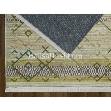 Gümüşsuyu Halı Deco Joyful 11192 Yeşil Kilim