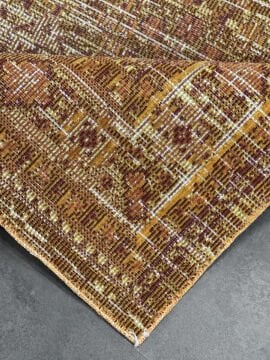 Woolen History Eskitme Desen Halı 8701 BAKIR