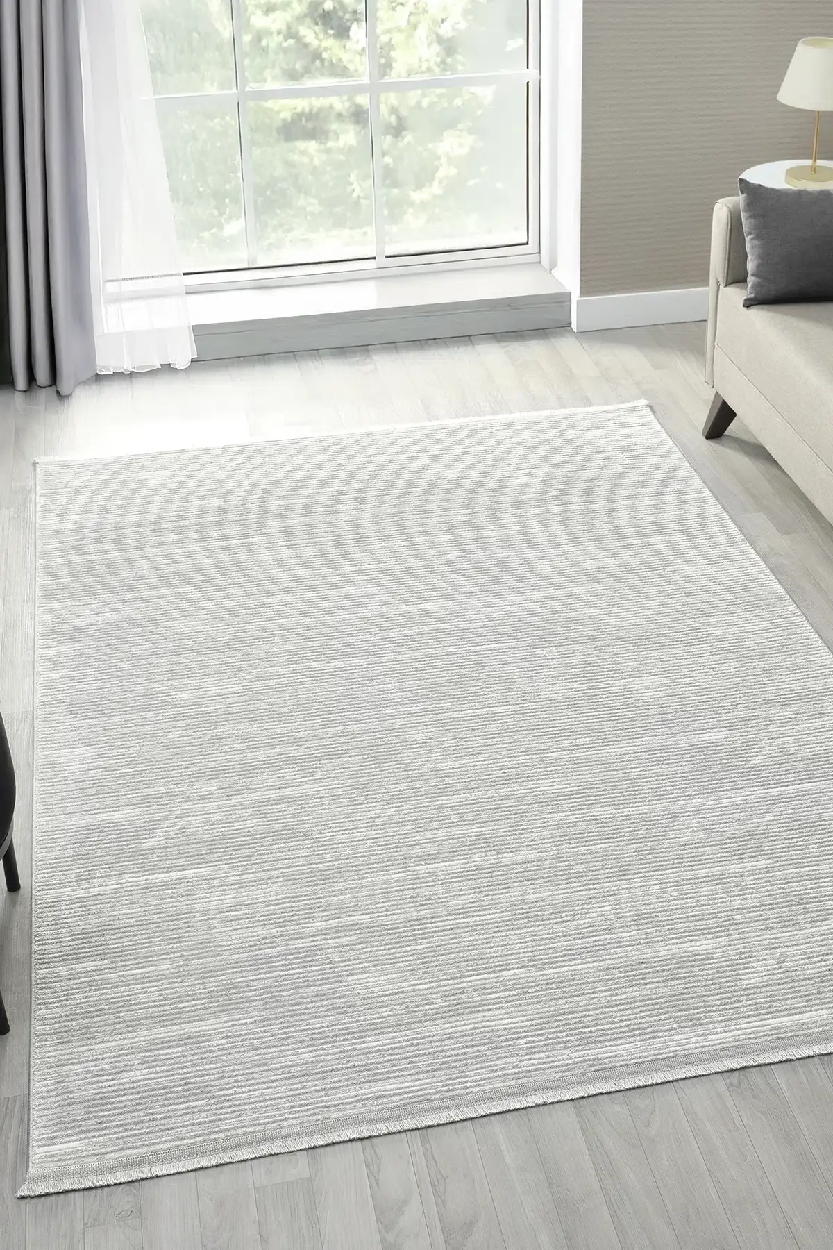 Seyran Halı Asya Akrilik salon Halısı 528 Gri