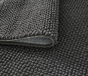 Apex Halı Savona Kaymaz Tabanlı Yıkanabilir Bukle Halı 627 SV Antrasit