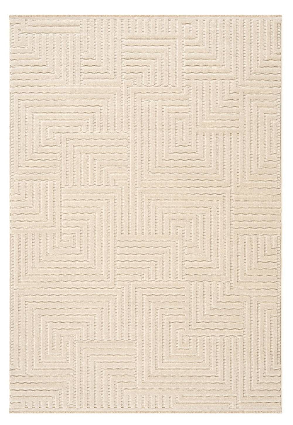 Koza Halı Lisbon Özel Ebat Kesme Halı A1772B Bej