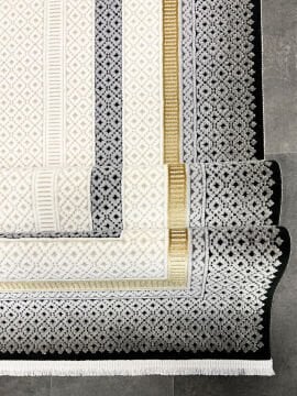 Woolen Halı Pera Akrilik Halı 4501 GRİ