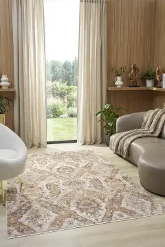 Seyran Halı Monde Vintage Halı 806 Bej