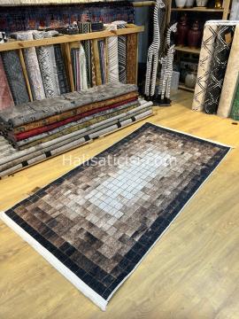 Salerno Çamaşır Makinesinde Yıkanabilir Kilim Halı HS1039 100X200