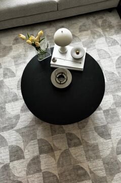 Apex Halı Truva Akrilik Halı Koleksiyonu 6621 Gri