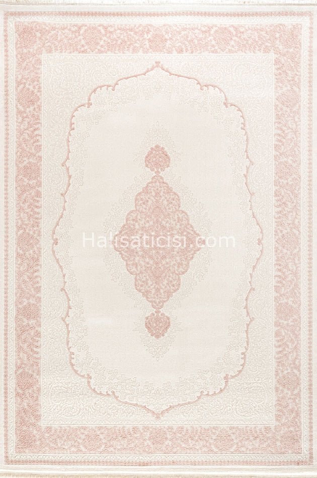 Simge B766 KREM PEMBE