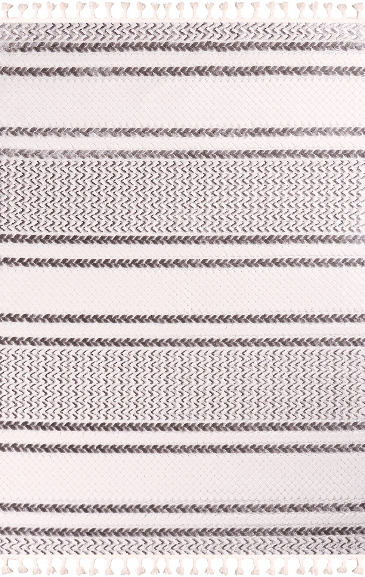 Nexus Gumin İskandinav Tarzı İşlemeli Halı 4817A-MAVİ. 100x200