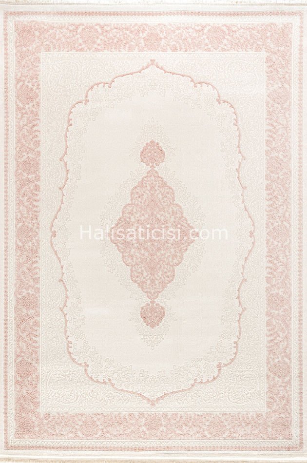 Simge B766 KREM PEMBE 118x190