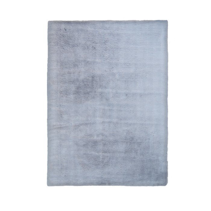 Prizma Halı Comfort Peluş Gri 100x150