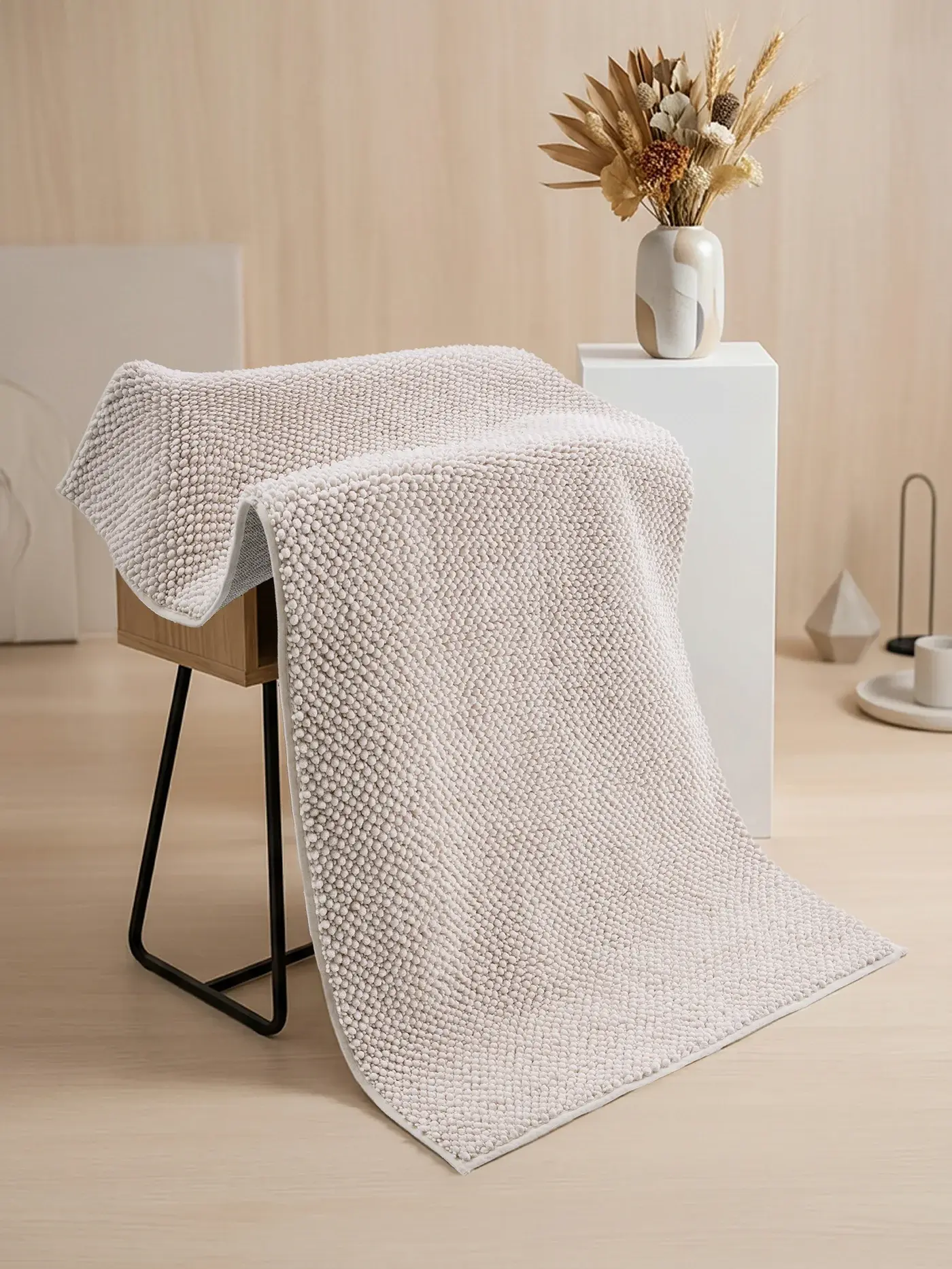 Apex Halı Savona Kaymaz Tabanlı Yıkanabilir Bukle Halı 2622 SV Ekru