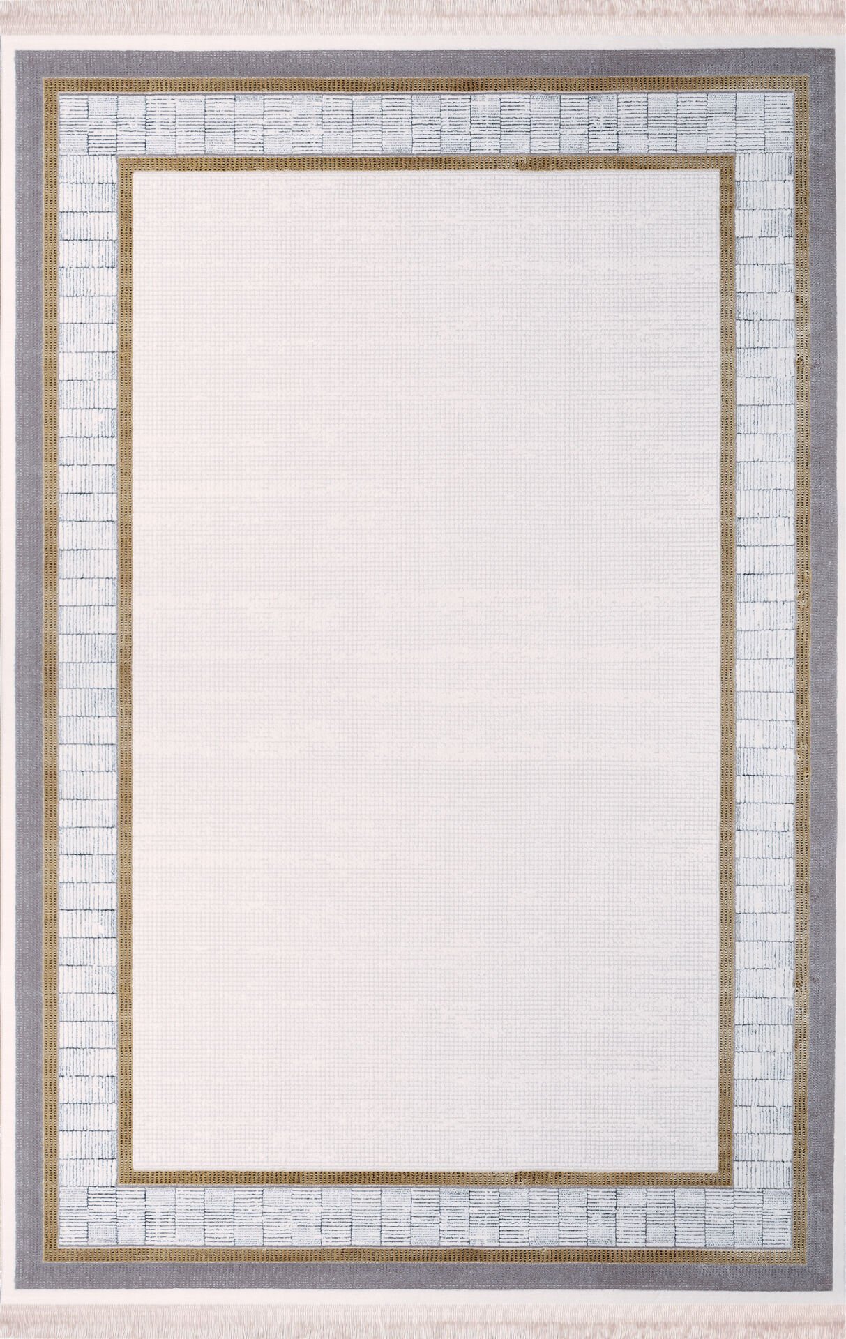 Nexus Albina Çerçeve Desenli Salon Halısı 5430 gold