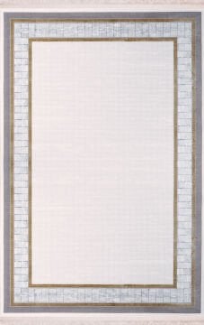 Nexus Albina Çerçeve Desenli Salon Halısı 5430 gold