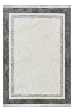 Woolen Halı Pera Akrilik Halı 4503 GRİ