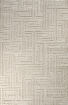 Toprak Halı Crafter Kesme Halı 37323 Bej. 100 cm