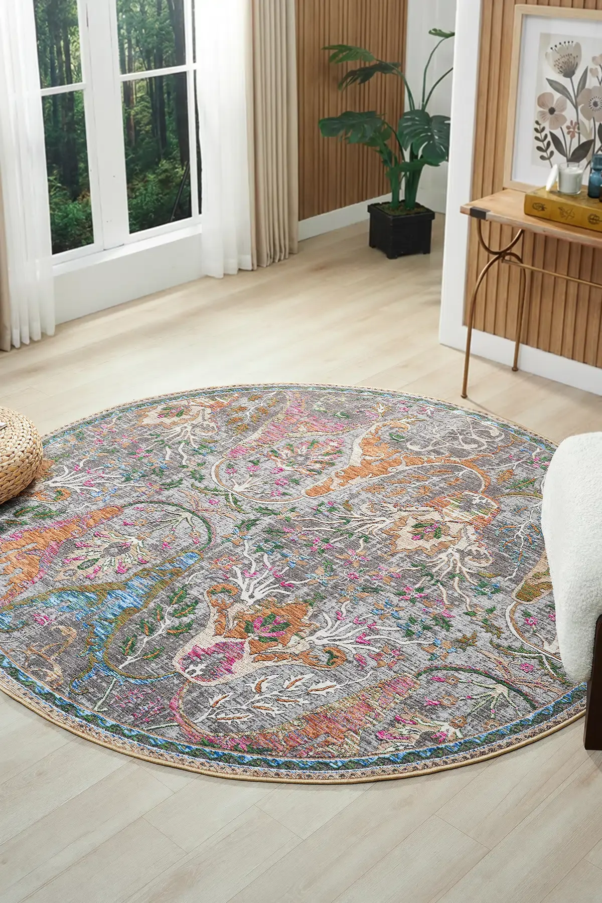 Seyran Halı Monde Vintage Halı Daire 800 Multi