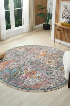 Seyran Halı Monde Vintage Halı Daire 800 Multi