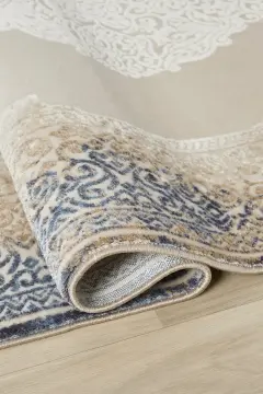 Seyran Halı Asya Akrilik salon Halısı 524 Mavi