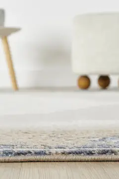 Seyran Halı Asya Akrilik salon Halısı 524 Mavi