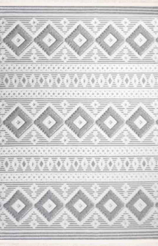 Nexus Luxury Carpet Zümrüt 3007A Gri