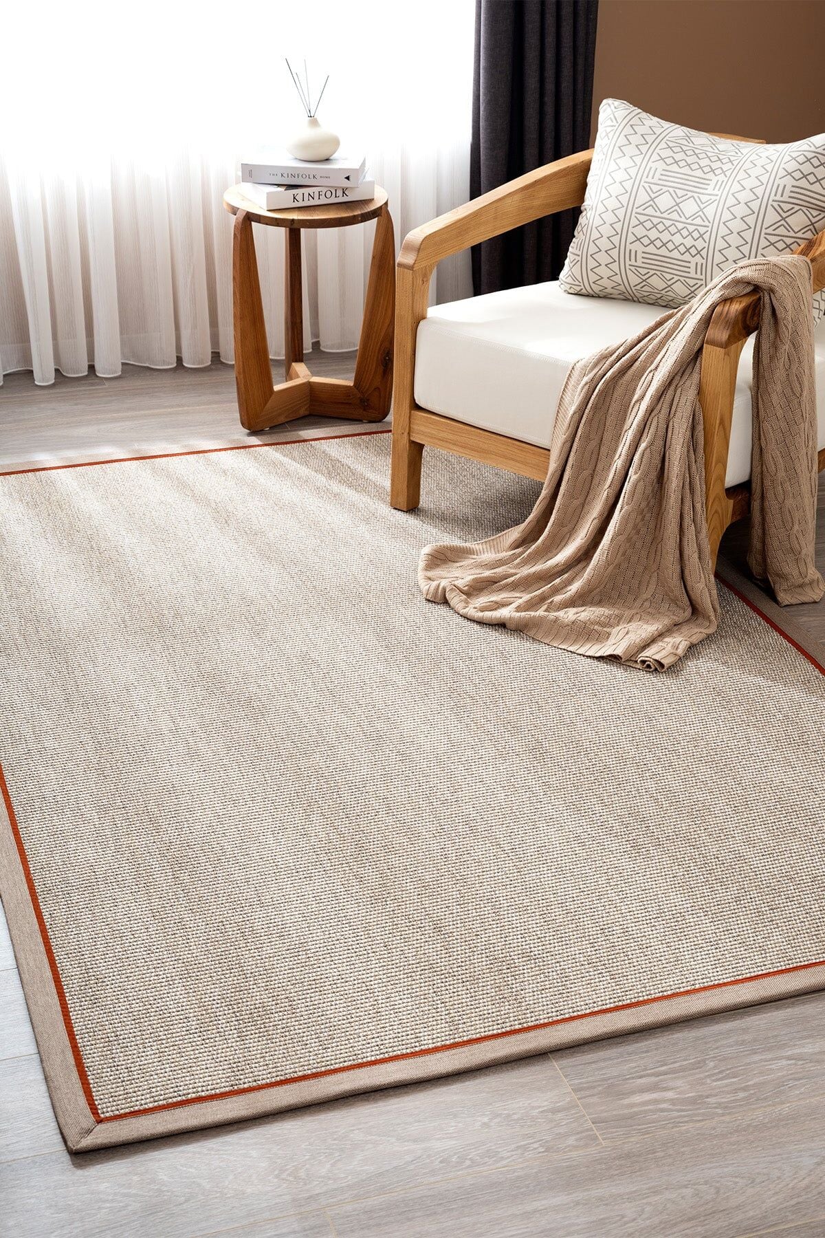 Koza Halı Sahara Bordure Sisal B3610E