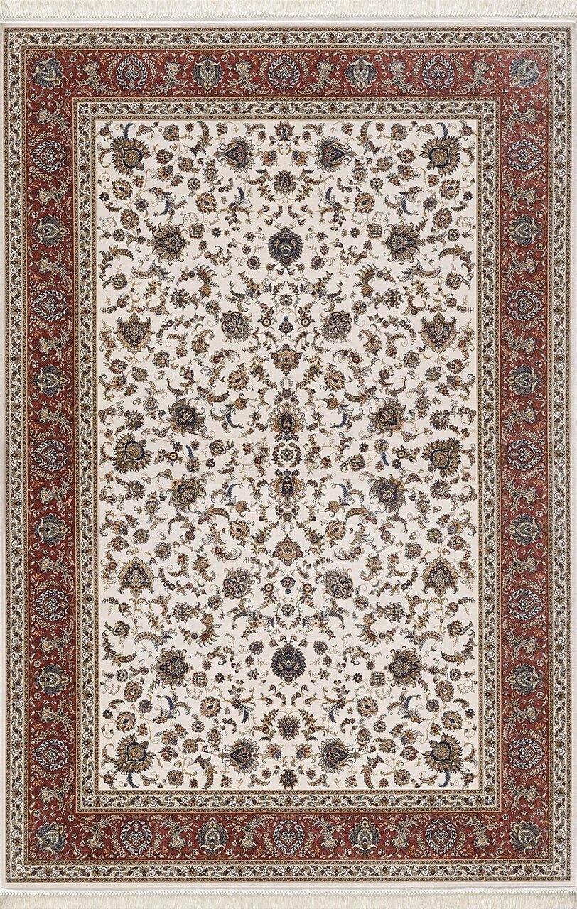 Artemis Halı Sılk 05160Y Bordo Krem Halı