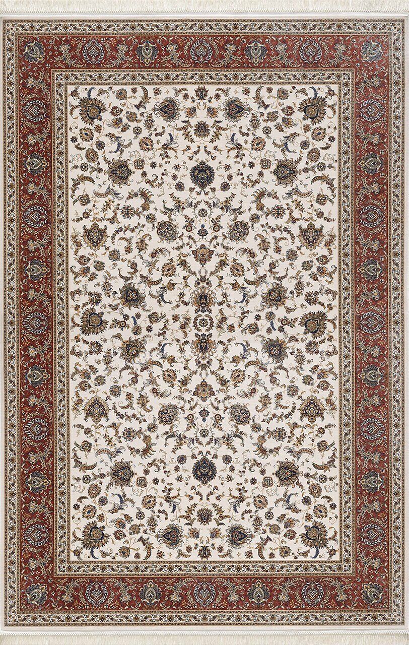 Artemis Halı Sılk 05160Y Bordo Krem Halı 100X200