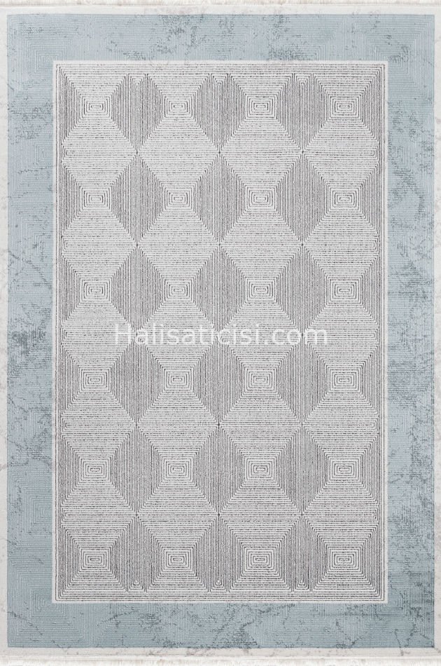 Simge B770 BEYAZ MAVİ 118x190