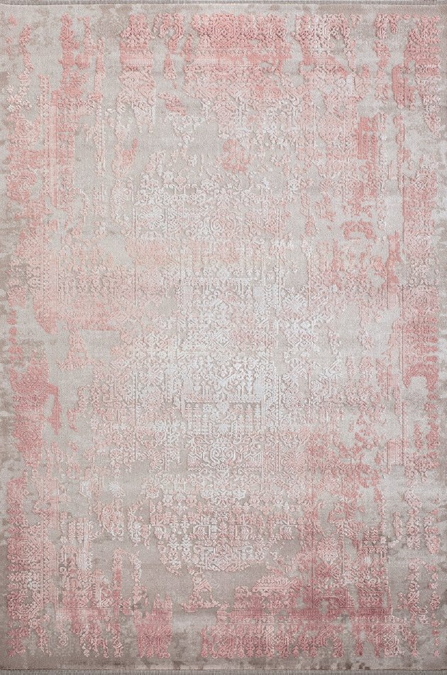 Deniz 8964 GRİ PEMBE 116x190