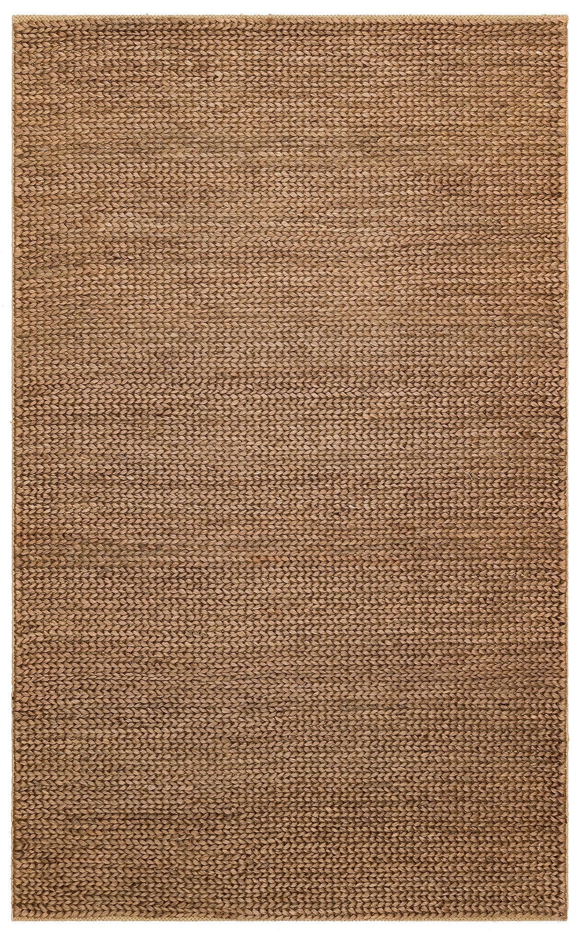 Eko Halı Choti El Dokuma Naturel Jüt Hasır Halı Brown