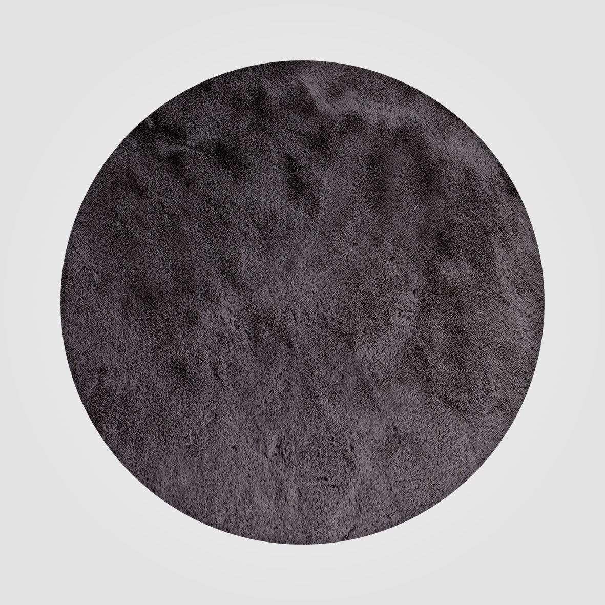 Crea Halı Tavşan Peluş Daire 2806 Tv Antrasit