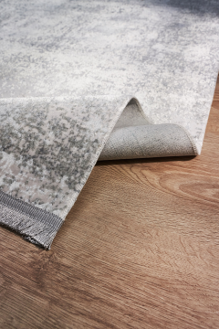 Apex Halı Lucca İnce Özel Ölçü Kesim Halı 6001 Beyaz