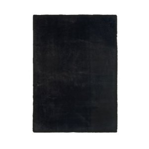 Prizma Halı Comfort Peluş Siyah 100x150
