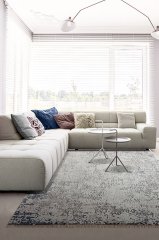 Bahariye Halı Ezgi TW 5657 BEYAZ MAVİ