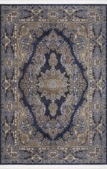 Artemis Halı Sılk 5156A KEMİK LACİVERT