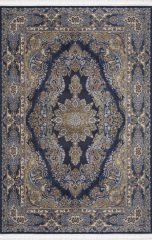 Artemis Halı Sılk 5156A KEMİK LACİVERT 100X200