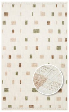 Eko Halı Joy Bohem Halı JOY 02 Green Beige
