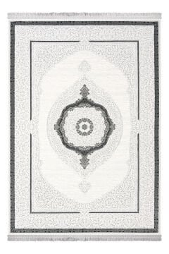 Woolen Halı Pera Akrilik Halı 4506 GRİ