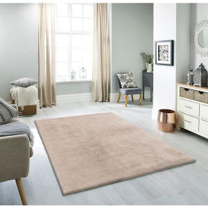 Prizma Halı Comfort Peluş Sütlü Kahve