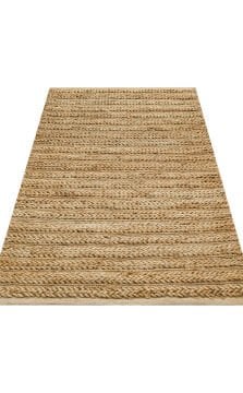 Eko Halı Choti El Dokuma Naturel Jüt Hasır Halı Mix Natural