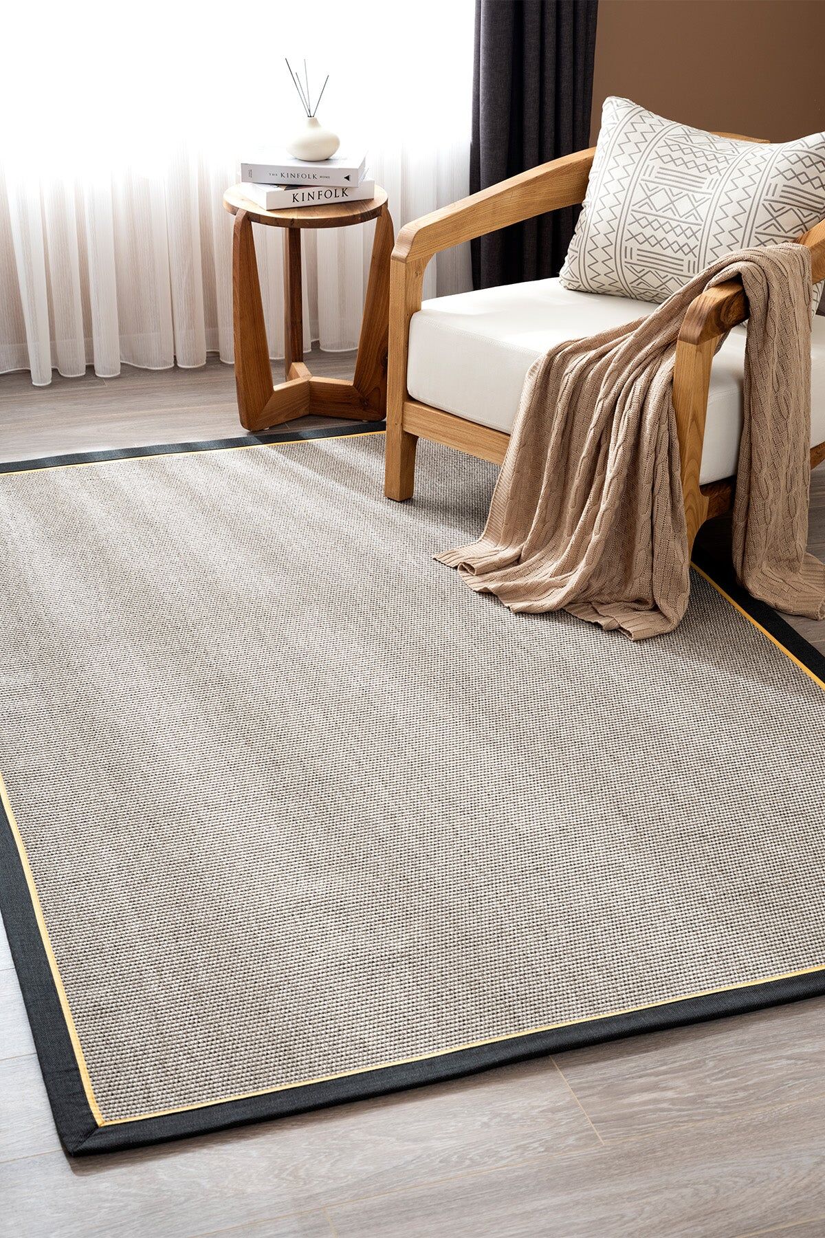 Koza Halı Sahara Bordure Sisal B3610K