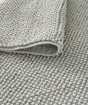 Apex Halı Savona Kaymaz Tabanlı Yıkanabilir Bukle Halı 2628 SV Gri