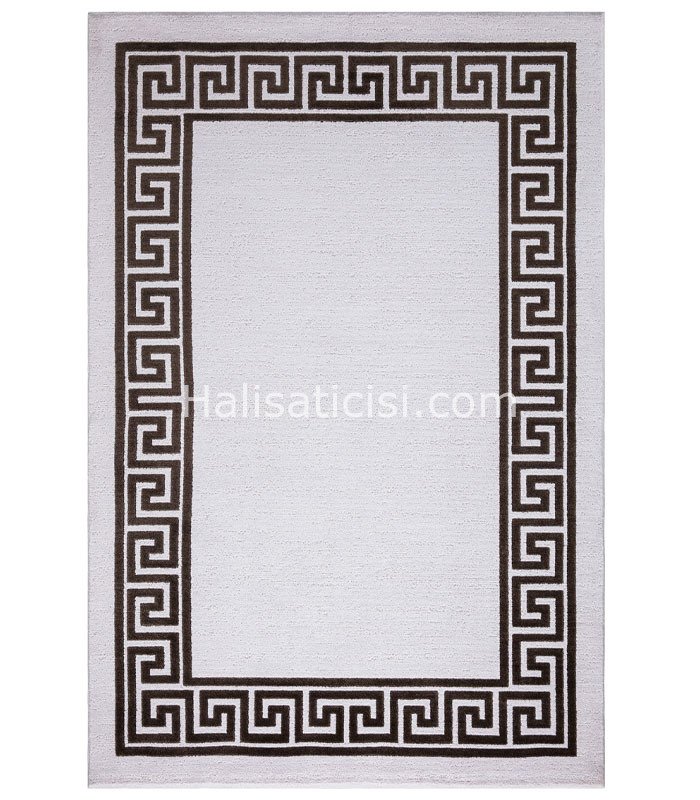 Atlantik Halı Dizayn 0137AA-KAHVE 100X200