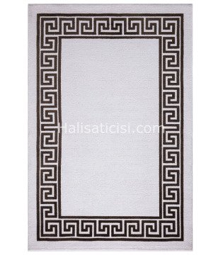 Atlantik Halı Dizayn 0137AA-KAHVE 100X200