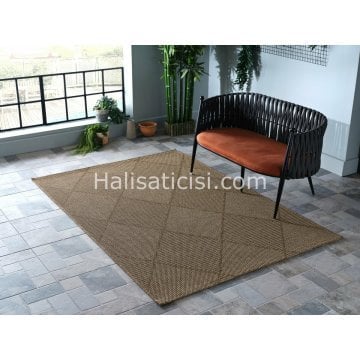Gümüşsuyu Halı Deco Natural 11839 Kahve